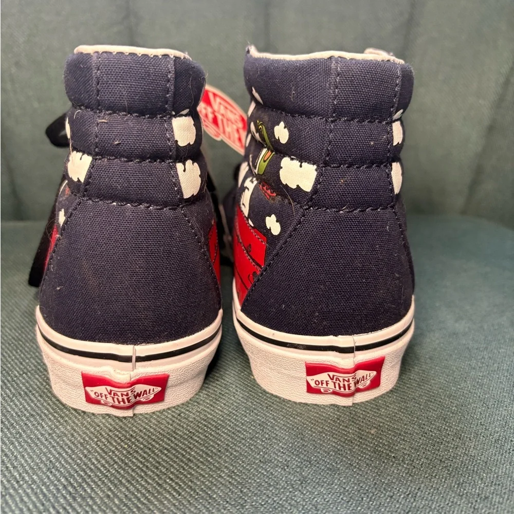 Vans Navy Snoopy High-Tops - Picture 2 of 4